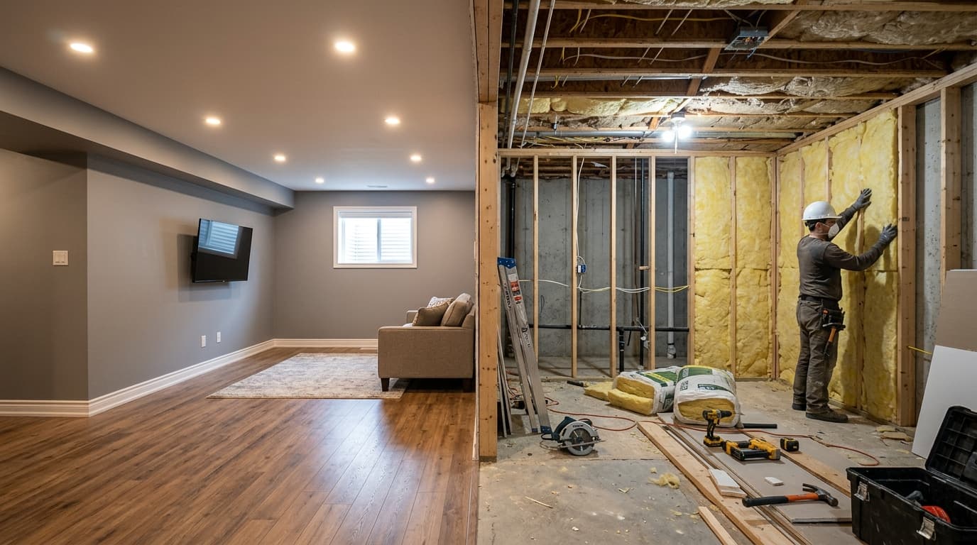 Basement Finishing Cost in South Jersey
