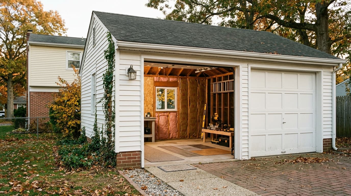 How to Plan a Detached Garage Conversion in South Jersey