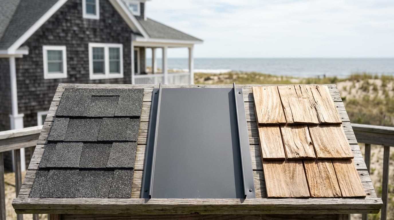 Best Roofing Materials for Coastal Homes in Atlantic County